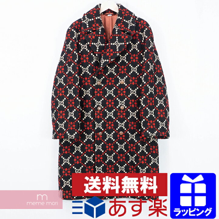 楽天市場】GUCCI 2018AW GG Diamond Wool Coat 535769 Z507M グッチ GG 