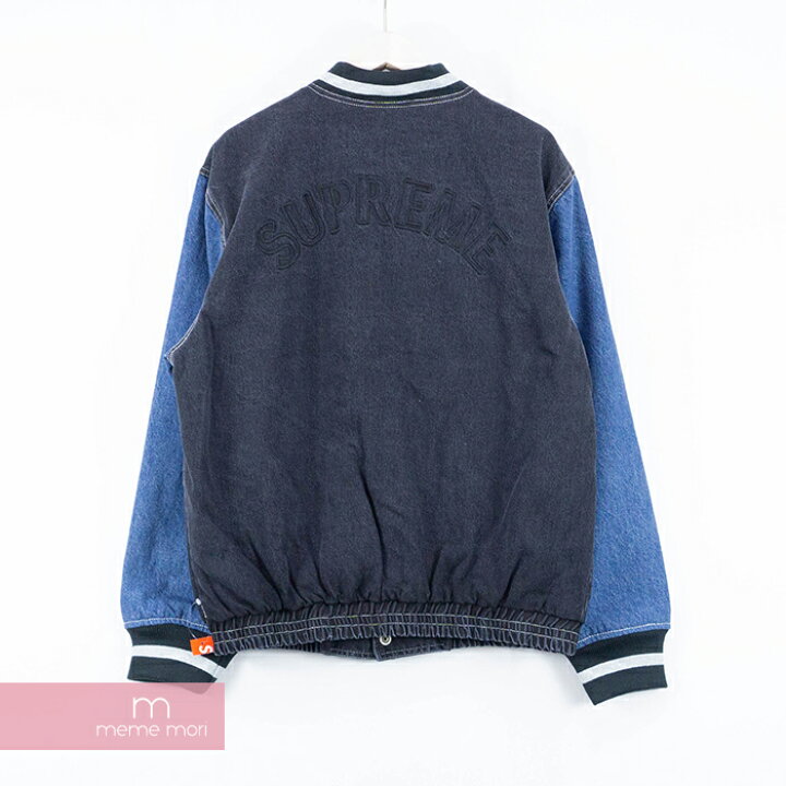 楽天市場】Supreme 2018SS Denim Varsity Jacket シュプリーム デニム  