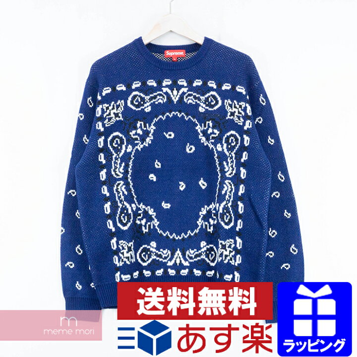 楽天市場】Supreme 2018SS Bandana Sweater シュプリーム バンダナ 