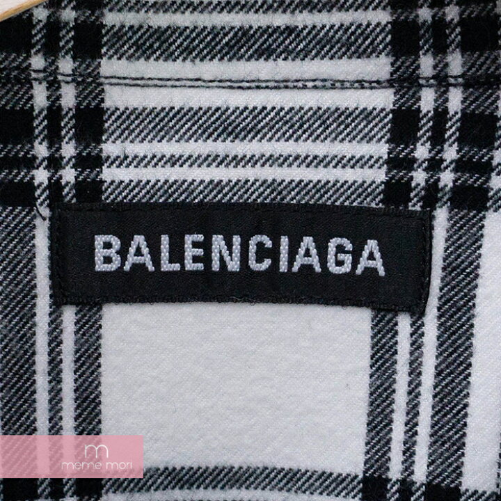 楽天市場】BALENCIAGA 2019AW Double Sleeve Shirt 595218 TGM09 