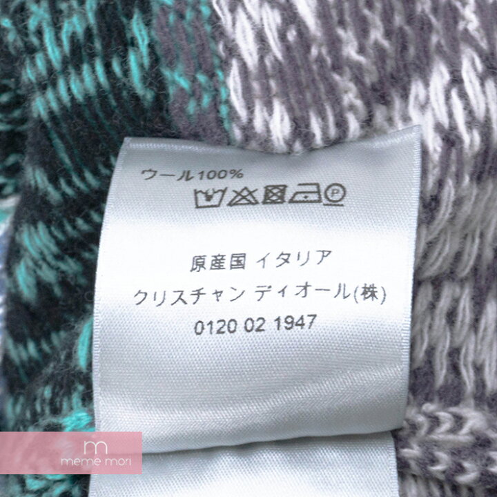 楽天市場】Dior×Shawn Stussy 2020AW Multicolor Wool Jacquard  