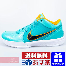 NIKE×UNDEFEATED 2019AW KOBE IV PROTRO PE CQ3869-300 ナイキ×アンディフィーテッド コービー4プロトロ スニーカー バッシュ ジェイド ブルー US10(28cm)【200301】【新古品】【me04】