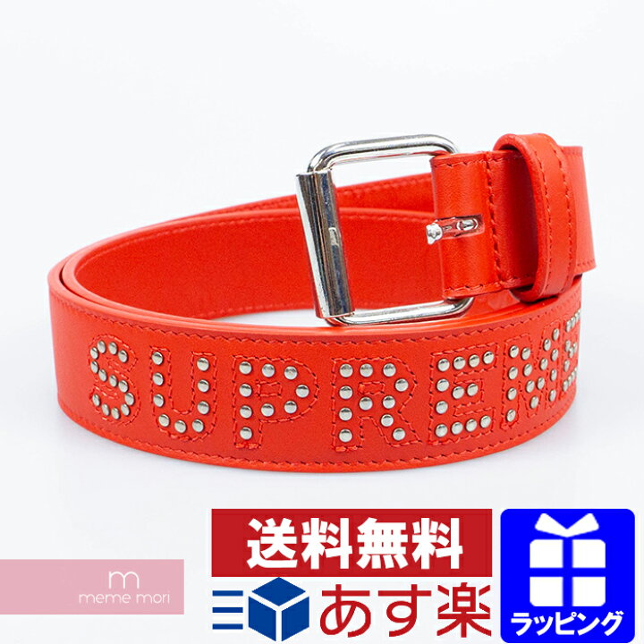 楽天市場】Supreme 2018SS Studded Logo Belt シュプリーム スタッズ  