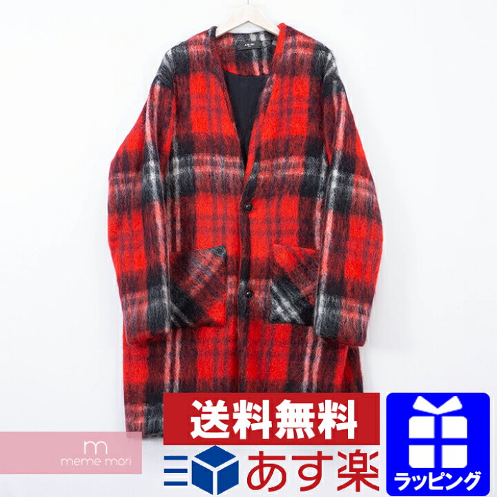 楽天市場】AMIRI 2018AW Plaid Mohair Blend Cardigan Coat アミリ 