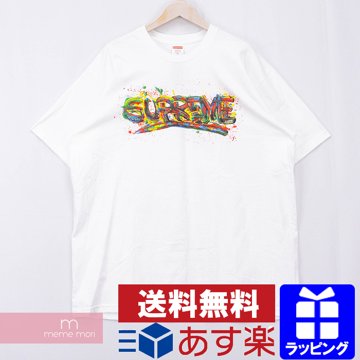 Supreme 2020SS Paint Logo Tee シュプリーム ペイントロゴTシャツ 半袖カットソー ロゴ ホワイト サイズXL  【200507】【新古品】【me04】 | meme mori