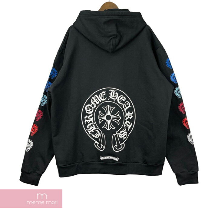 楽天市場】CHROME HEARTS Multicolor Sleeve Logo Horseshoe Pullover 