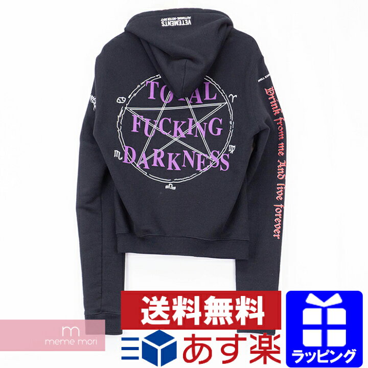 楽天市場】VETEMENTS 2016AW Total Fucking Darkness Hoodie WF17TP10 