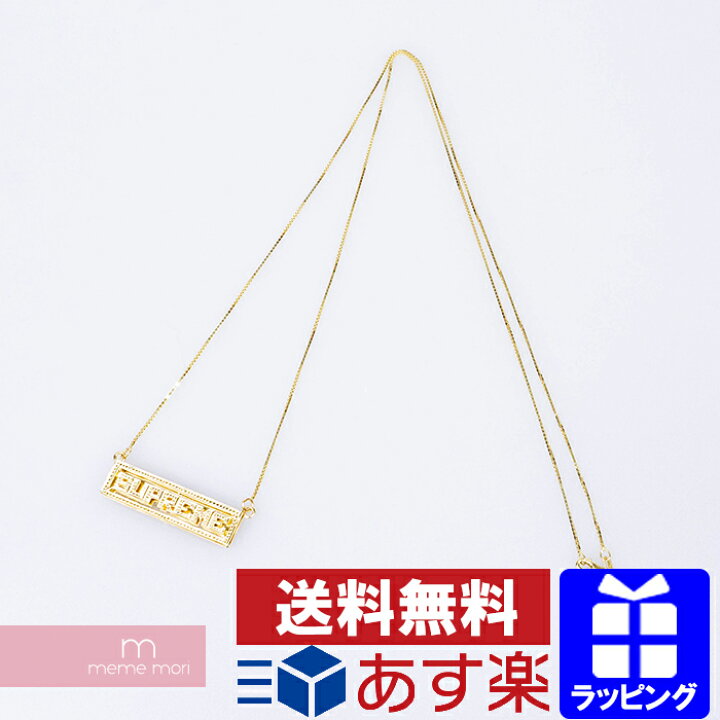楽天市場】Supreme 2020SS Name Plate 14K Gold Pendant シュプリーム  
