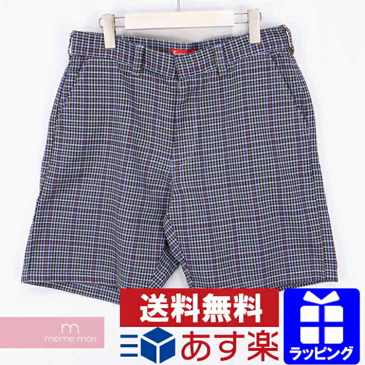 楽天市場】Supreme 2018SS Work Shorts Grey Plaid シュプリーム 