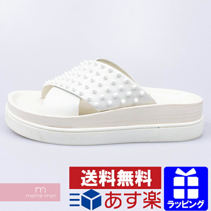 楽天市場】Christian Louboutin Habib Flat Calf Spikes 1150851 