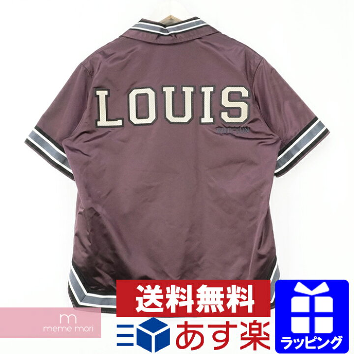 楽天市場】LOUIS VUITTON 2018AW Satin Warm-Up Baseball Shirt 