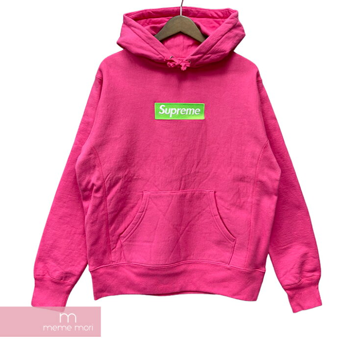 楽天市場 Supreme 17aw Box Logo Hooded Sweatshirt Magenta シュプリーム ボックスロゴフーデッドスウェットシャツ マゼンタ プルオーバーパーカー ピンク サイズs 中古 A Me04 Meme Mori
