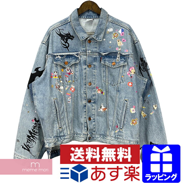 楽天市場】VETEMENTS×LEVIS 2018AW Tribal Sticker Oversize Denim 