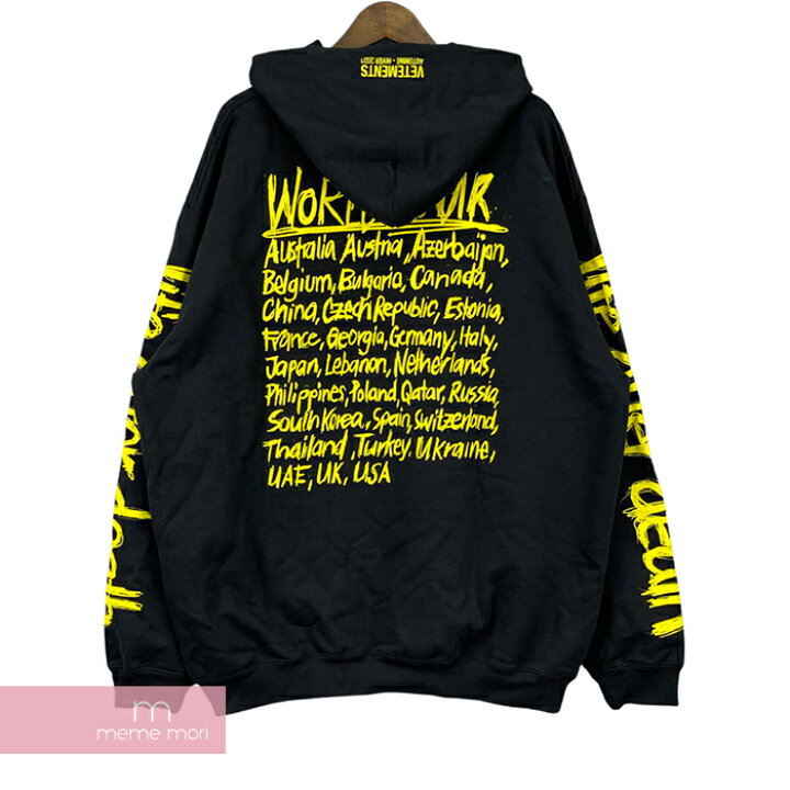 楽天市場】VETEMENTS 2020AW World Tour Hoodie UAH21TR632 ヴェトモン 