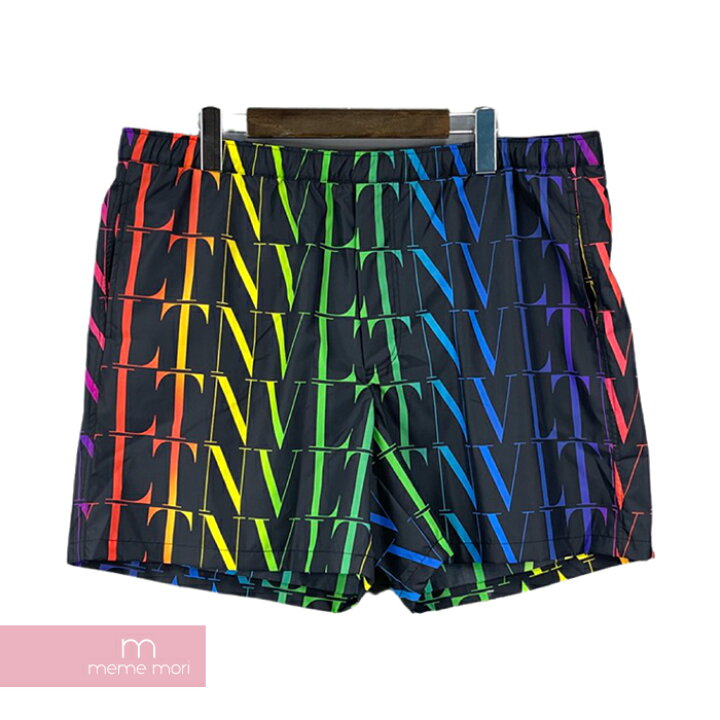 楽天市場】VALENTINO 2021SS Swim Shorts with VLTN Times Print 