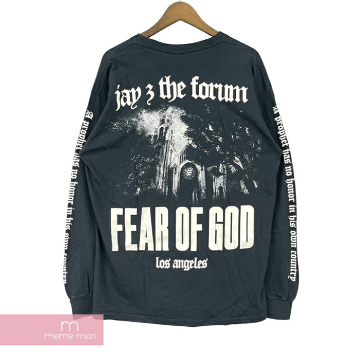 楽天市場】FEAR OF GOD×JAY-Z Forum Long Sleeve Tee フィアオブゴッド 