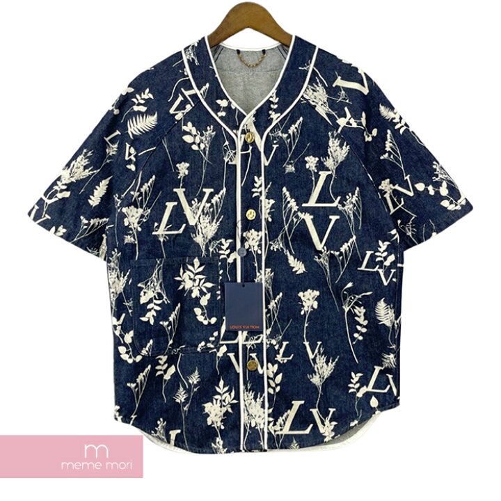 Buy Louis Vuitton 20AW LV Leaf Denim Baseball Short Sleeve Shirt Indigo  RM202M VFV HJS15W 1A7XFP M Indigo from Japan - Buy authentic Plus exclusive  items from Japan
