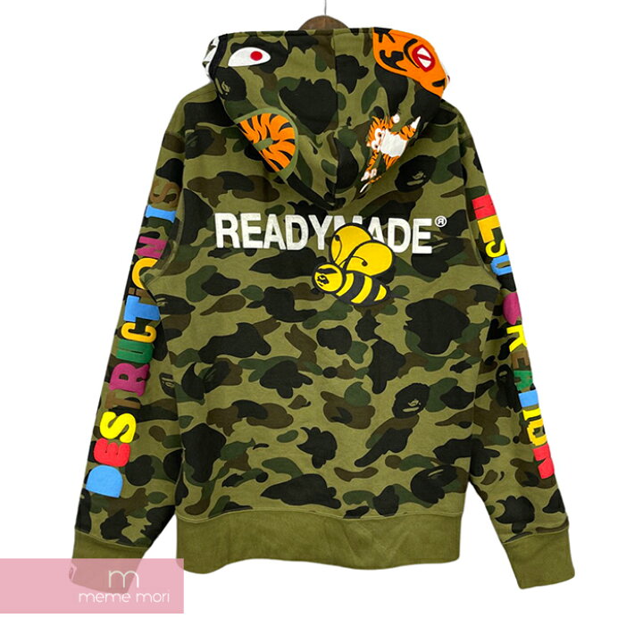 楽天市場】READYMADE×A BATHING APE 2021 Tiger Shark Wide Full Zip 