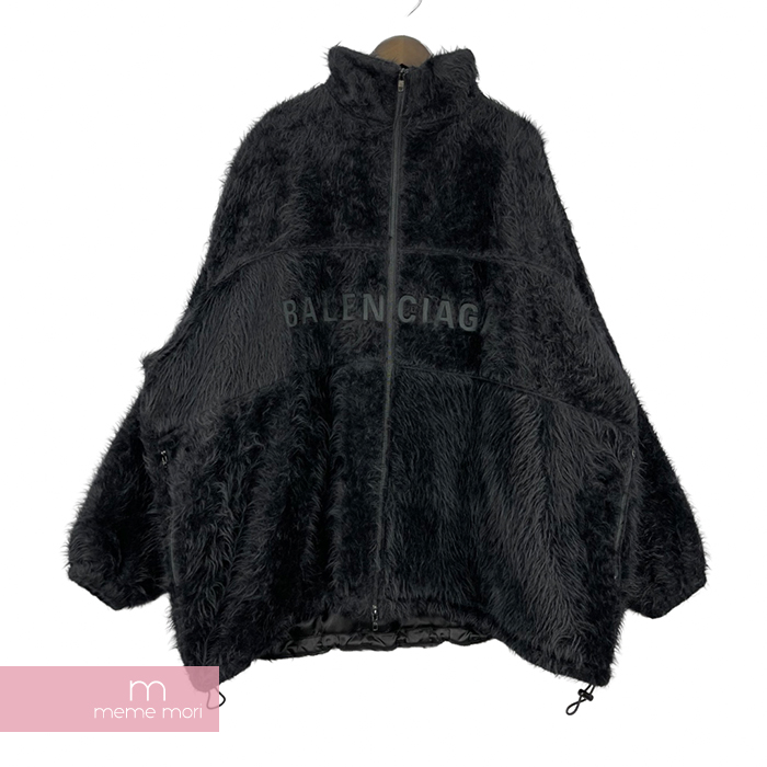 BALENCIAGA Full Zip Fur Jacket 571439 TCU08 バレンシアガ フルジップファージャケット ブルゾン ブラック  サイズ44 【210904】【中古-A】【me04】 | meme mori