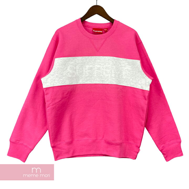 楽天市場】Supreme 2017AW Zig Zag Stitch Panel Crewneck  
