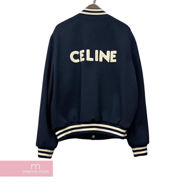 楽天市場】CELINE 2021AW Loose Varsity-Style Jacket in Wool 