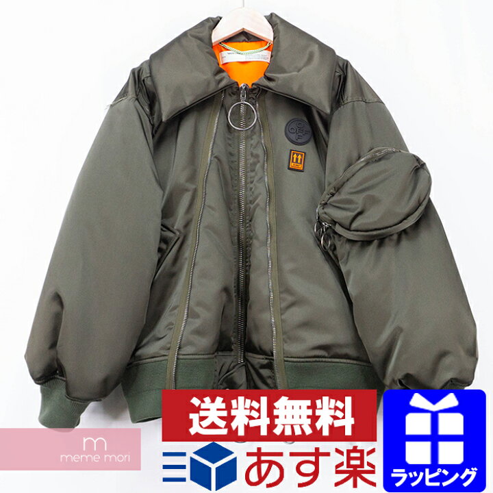 楽天市場】OFF-WHITE 2019AW Scaffolding Bomber Jacket 