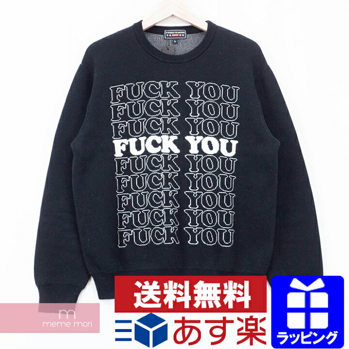 楽天市場】Supreme×HYSTERIC GLAMOUR 2017AW Fuck You Sweater 