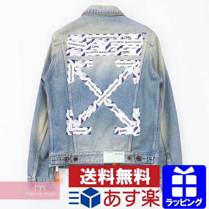 楽天市場】OFF-WHITE 2020SS Airport Tape Arrow Denim Jacket  