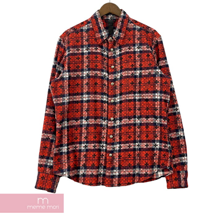 楽天市場】CHROME HEARTS Loose Ends Check Shirt クロムハーツ ルーズ  