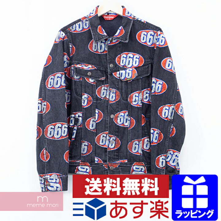 楽天市場】Supreme 2017SS 666 Denim Trucker Jacket シュプリーム 666  
