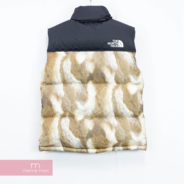 楽天市場】Supreme×THE NORTH FACE 2013AW Fur Print Nuptse Vest 