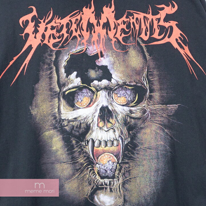楽天市場】VETEMENTS 2016AW Skull Layered T-Shirts Dress WF17DR4 