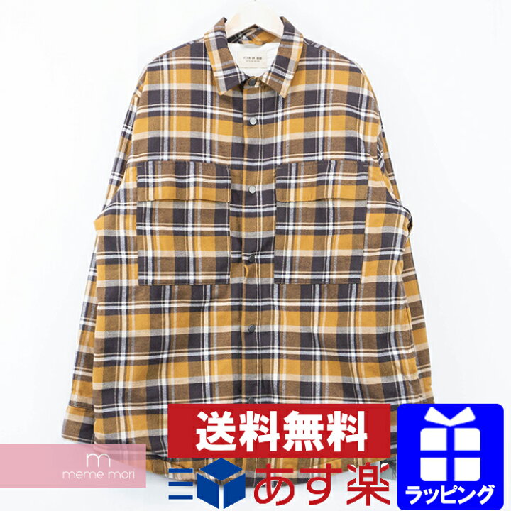 楽天市場】FEAR OF GOD Sixth Collection Checked Flannel Shirt  