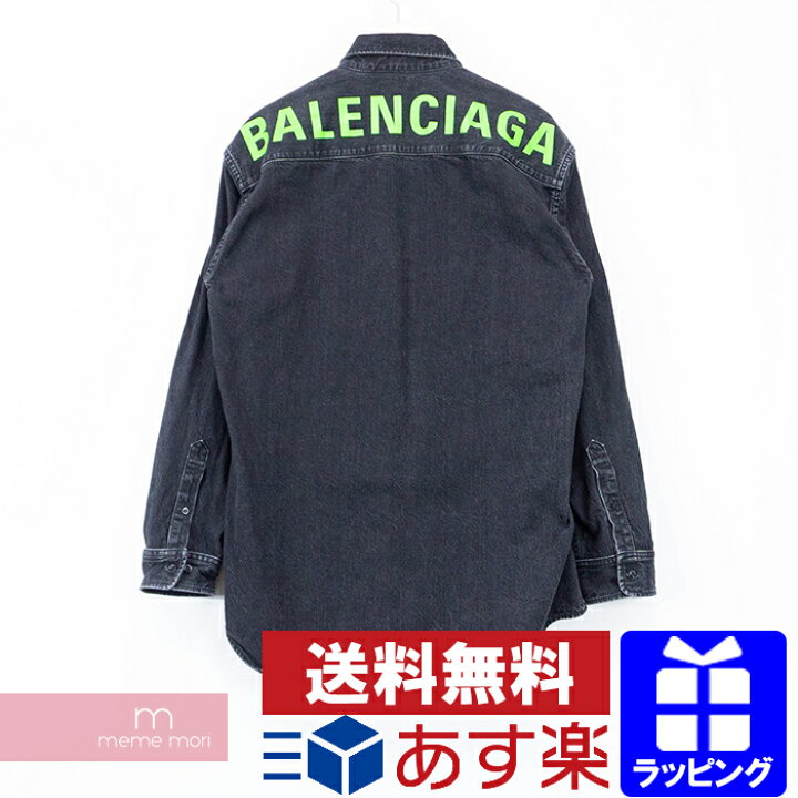 楽天市場】BALENCIAGA 571365 TBP19 バレンシアガ バックロゴ長袖 