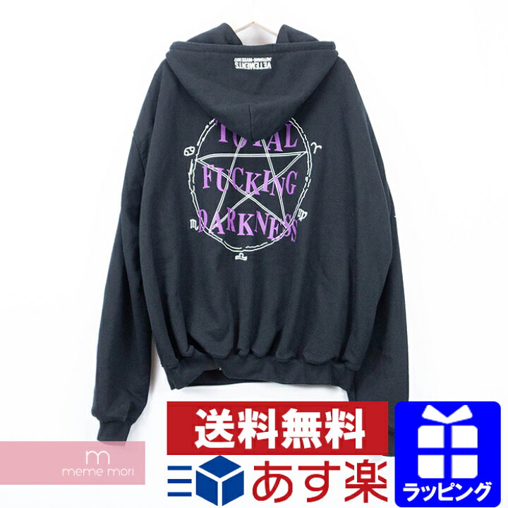 楽天市場】VETEMENTS 2016AW Total Fucking Darkness Hoodie MH17TP17  