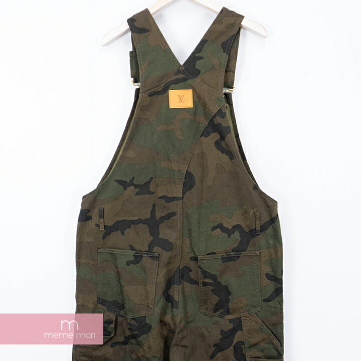 Camo Denim Overalls Louis Vuitton X Supreme