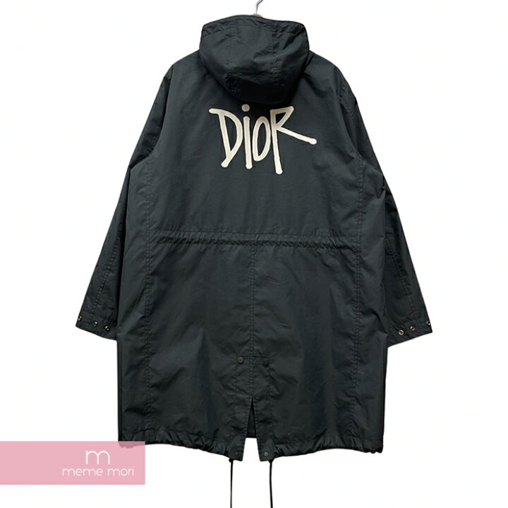 楽天市場】Dior×Shawn Stussy 2020AW Back Logo Hooded Coat 