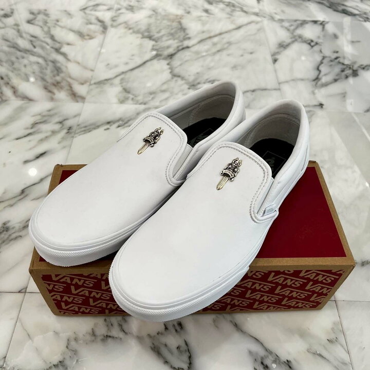 楽天市場】CHROME HEARTS × VANS Custom Classic Slip On Size 28.0cm 