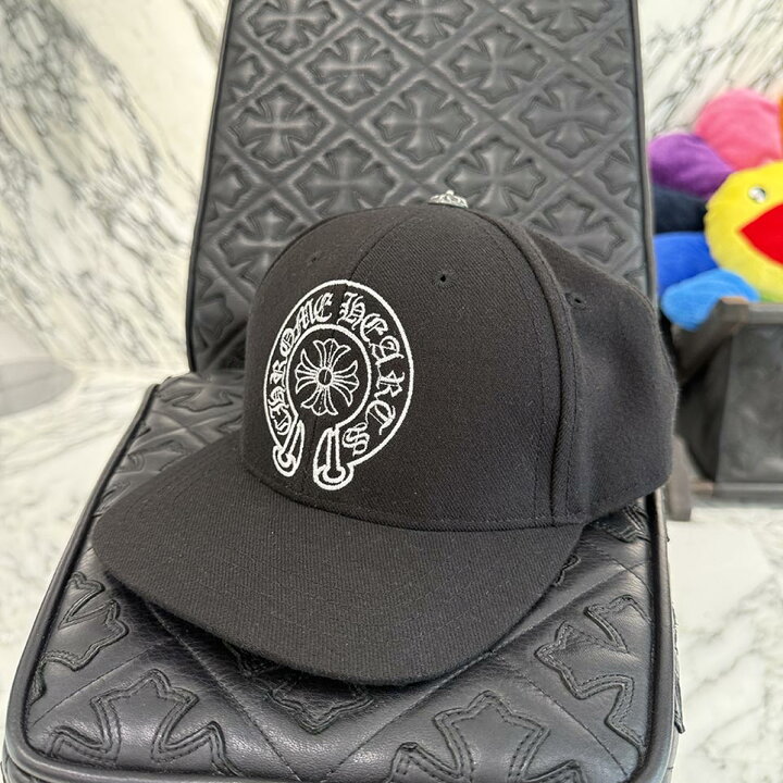 楽天市場】CHROME HEARTS Horseshoe Embroidery Old Base Ball Cap 