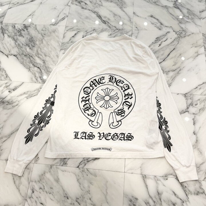 楽天市場】CHROME HEARTS Las Vegas Limited Horseshoe Long Sleeve 