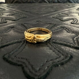 CHROME HEARTS 22K Baby Classic Dagger Ring Size 9号 クロムハーツ 22K ベイビークラシック ダガー リング アクセサリー 指輪 22K ゴールド サイズ9号【250910】【中古-A】