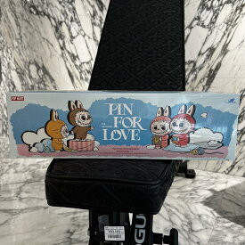 POP MART The Monsters PIN FOR LOVE LABUBU N-Z ポップマート ザ・モンスターズ ピンフォーラブ ラブブ N-Z ビニールフェイス ストラップ キーホルダー イニシャルチャーム ブラインドボックス 14ピース入り ランダム（シークレット含む15色）【251027】【新古品】