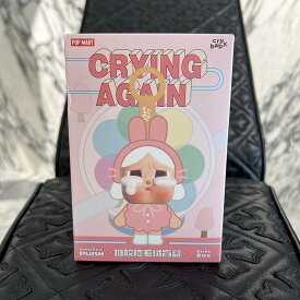 POP MART CRYBABY "CRYING AGAIN Series" Face Stuffed Toy ポップマート クライ・ベイビー "クライング・アゲイン" フェイス ぬいぐるみ ストラップ ブラインドボックス キーホルダー ストラップ ランダム（シークレット含む8種）【250915】【新古品】