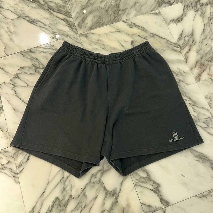 楽天市場】BALENCIAGA 2025AW Nano BB Logo Embroidery Bermuda Shorts 