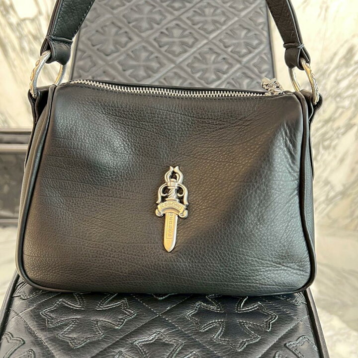 楽天市場】CHROME HEARTS CHICKEN NUGGET Small Leather Shoulder Bag 