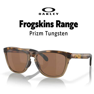 ySALEzI[N[ tbOXL W vYY AWAtBbg OO9284A-0755 iOakley Frogskins Range Low Bridge FitjPrizm Tungsten Y