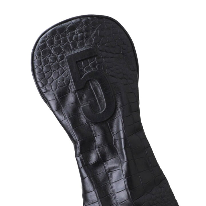 楽天市場】ベゼル VESSEL ヘッドカバー 新色 CROC BLACK 本革製 HC1123 