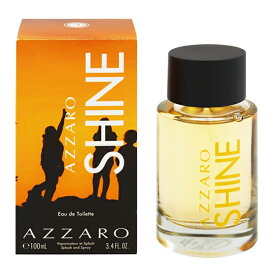 香水 AZZARO アザロ シャイン EDT・SP 100ml 【送料込み】【フレグランス ギフト プレゼント 誕生日 ユニセックス・男女共用】【アザロ コレクション タイムトゥシャイン AZZARO SHINE EAU DE TOILETTE SPRAY】