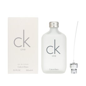 カルバンクライン 香水 CALVIN KLEIN シーケー ワン EDT・SP 100ml 【あす楽】【フレグランス ギフト プレゼント 誕生日 ユニセックス・男女共用】【シーケ ワン CK ONE EAU DE TOILETTE SPRAY】