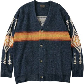 ペンドルトン PENDLETON メンズ Vネックカーディガン [サイズ：M] [カラー：ネイビー(HARDING)] #19801866-067 【あす楽 送料無料】【スポーツ・アウトドア アウトドア ウェア】【Vneck Cardigan】